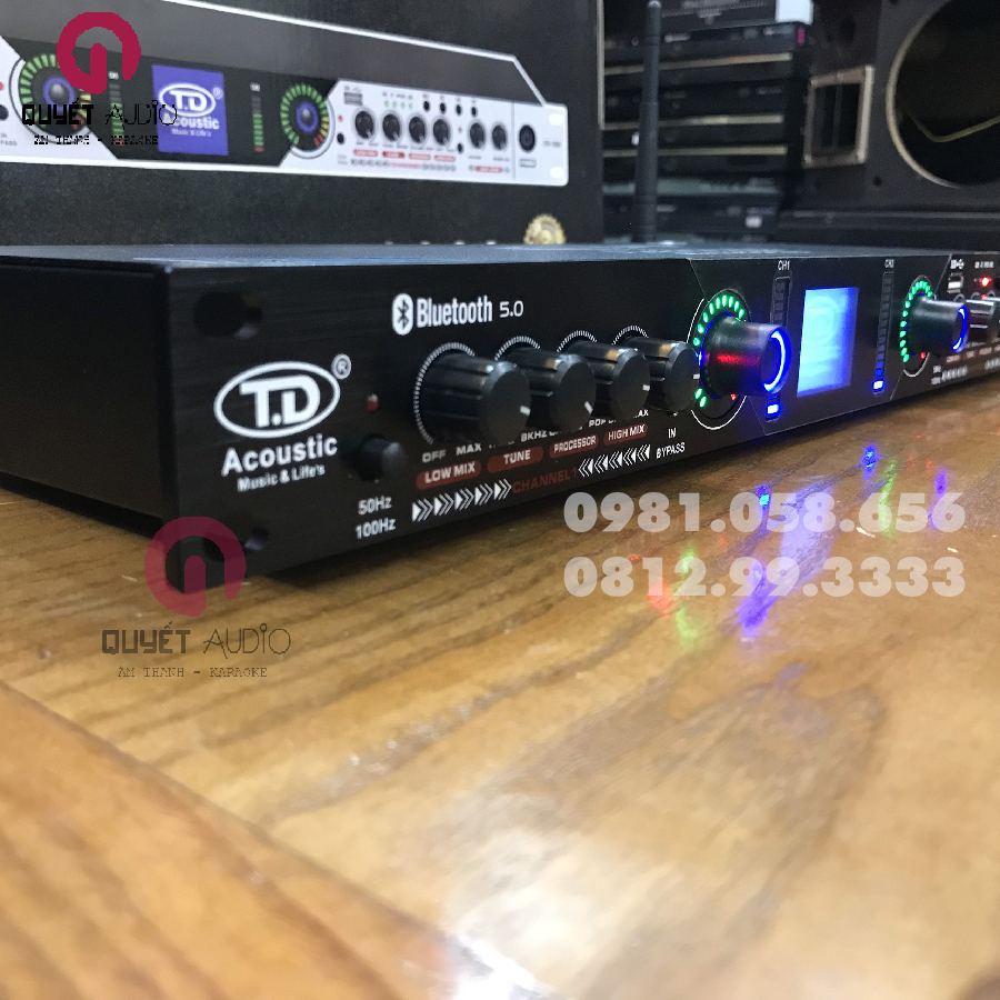 Nâng tiếng TD CB1000 (nặng~ 3kg) có cổn quang, bluetooth ( td cb 1000)