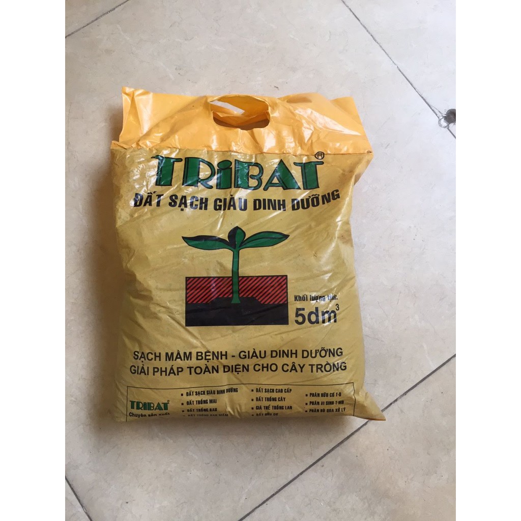 Đất Trồng Rau , Hoa, Cây Tribat 5Dm3