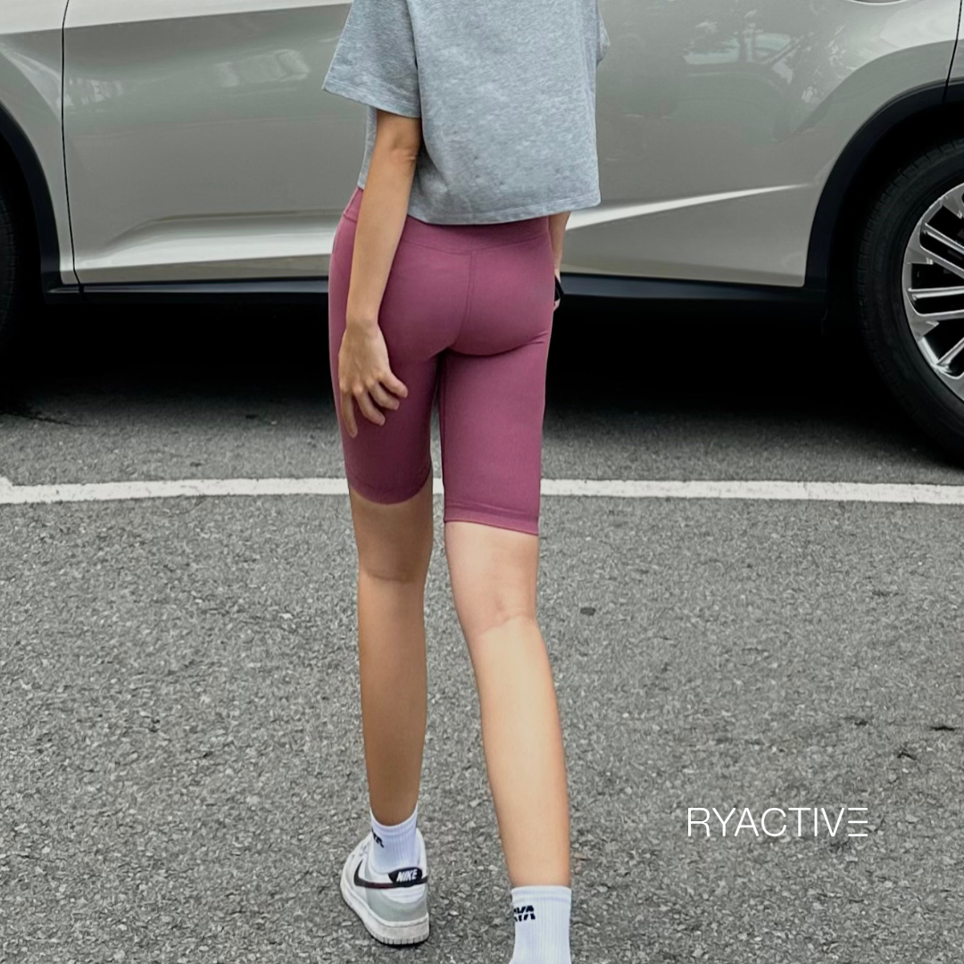 Quần biker ngắn thể thao RYACTIVE - LONG BIKER Pink