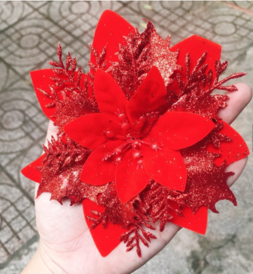 Dây đuôi chồn trang trí Noel - Dài 2m dày 9cm