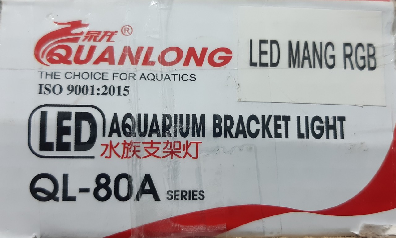 Đèn Led Máng Cho Hồ Cá Đổi Màu QL 80A (80CM) QL80A