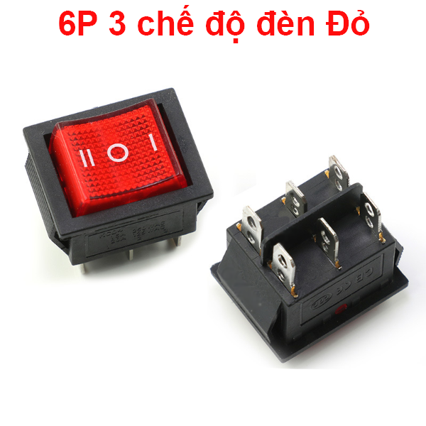 Công tắc bập bênh kcd4 16a/250v 25x31mm
