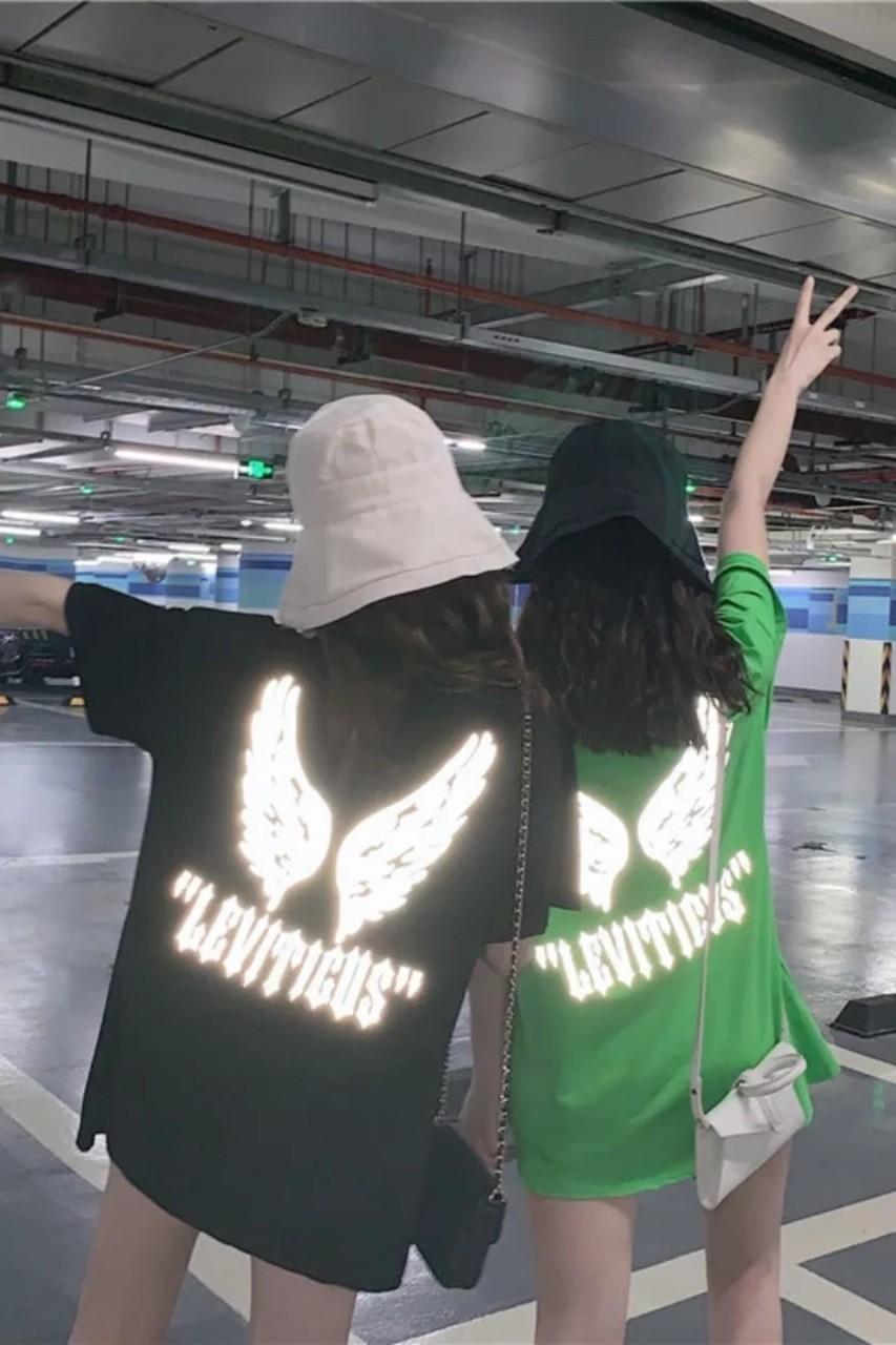 Áo Thun Stee Phản Quang WINGS Unisex