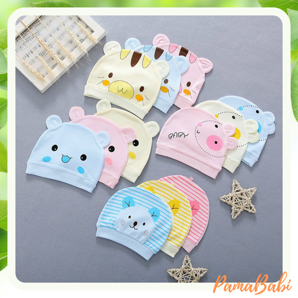 Mũ sơ sinh cho bé 1 đến 3 tháng