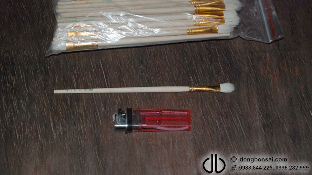 Set 2 Chổi bôi lũa hoặc bôi keo liền sẹo (Set 2 chiếc)
