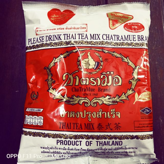 Trà Thái Đỏ Pha Trà Sữa
