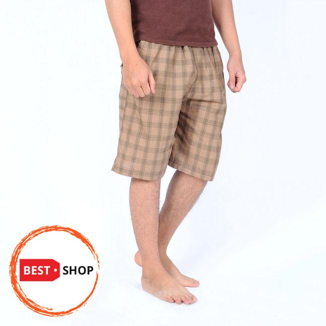 [HCM]Quần Short Nam Caro Chất Cotton Cực Đẹp