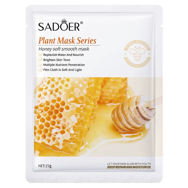 [hcm] Combo 8 miếng mặt nạ dưỡng da cấp ẩm trái cây  SADOER
