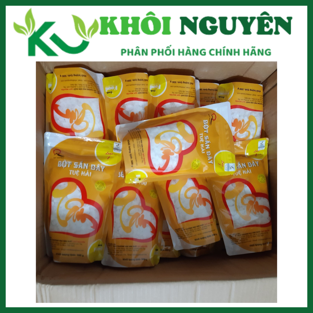 Bột sắn dây Quy Nguyên gói 500g (loại 1) Bột sắn dây Thầy Tuệ hải