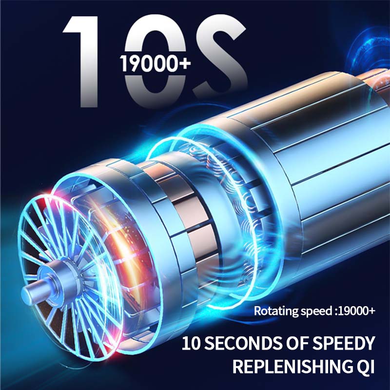 Máy bơm hơi bơm lốp xe cầm tay không dây 12V sạc lại được 4000mah-INTL