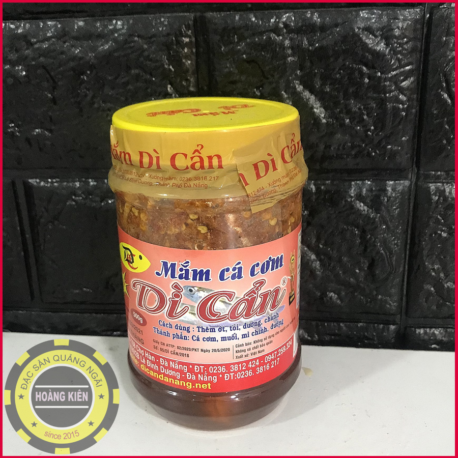 [HCM]Mắm Cá Cơm Dì Cẩn 500gr_Đà Nẵng