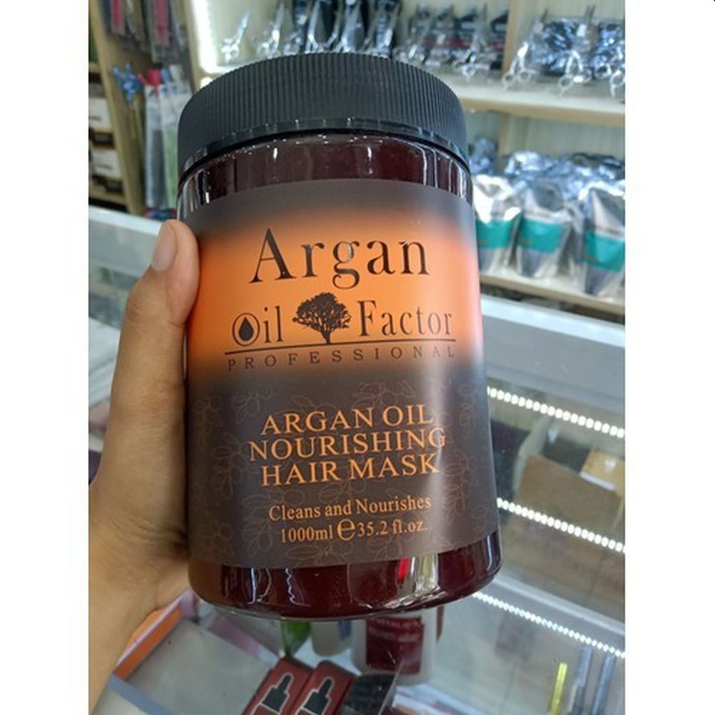 [HCM]Kem ủ tóc ARGAN & KERATIN 1000ml