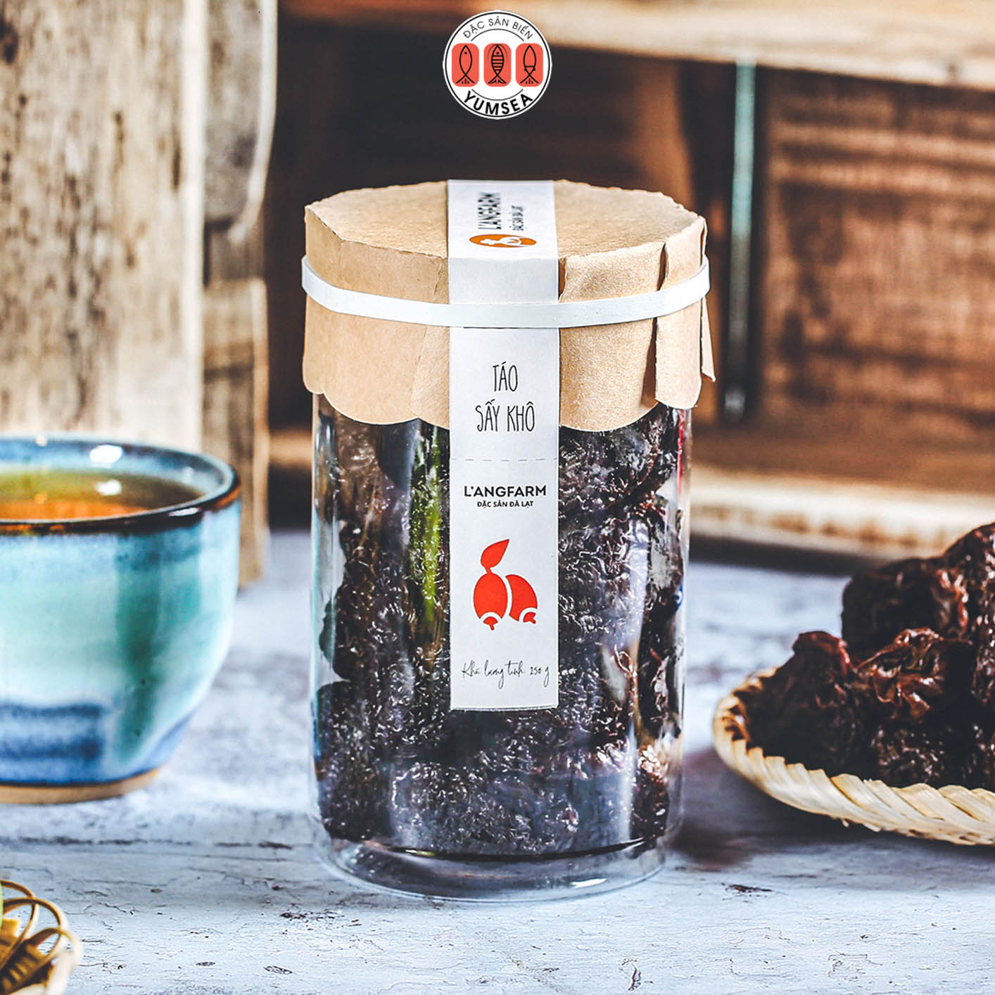 Táo sấy khô Langfarm