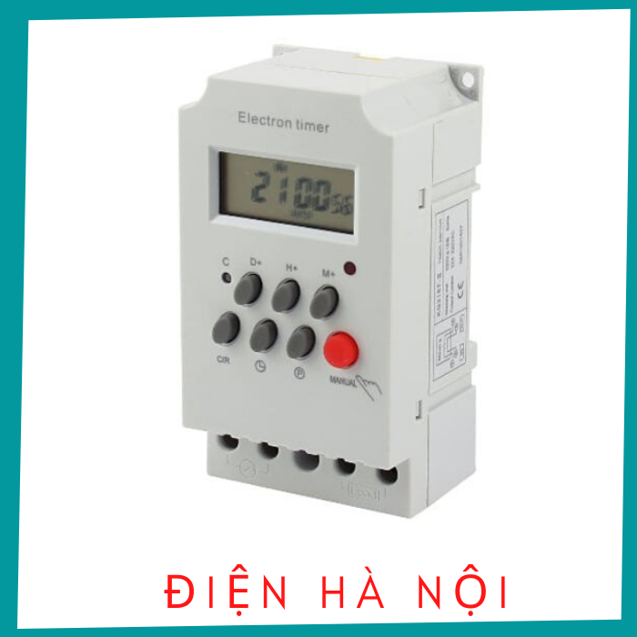 Kg316t-ii 25a/220v - timer điện tử 17 chương trình công suất lớn ,hàng nhập khẩu, công tắc hẹn giờ, ổ cắm hẹn giờ, timer hẹn giờ,