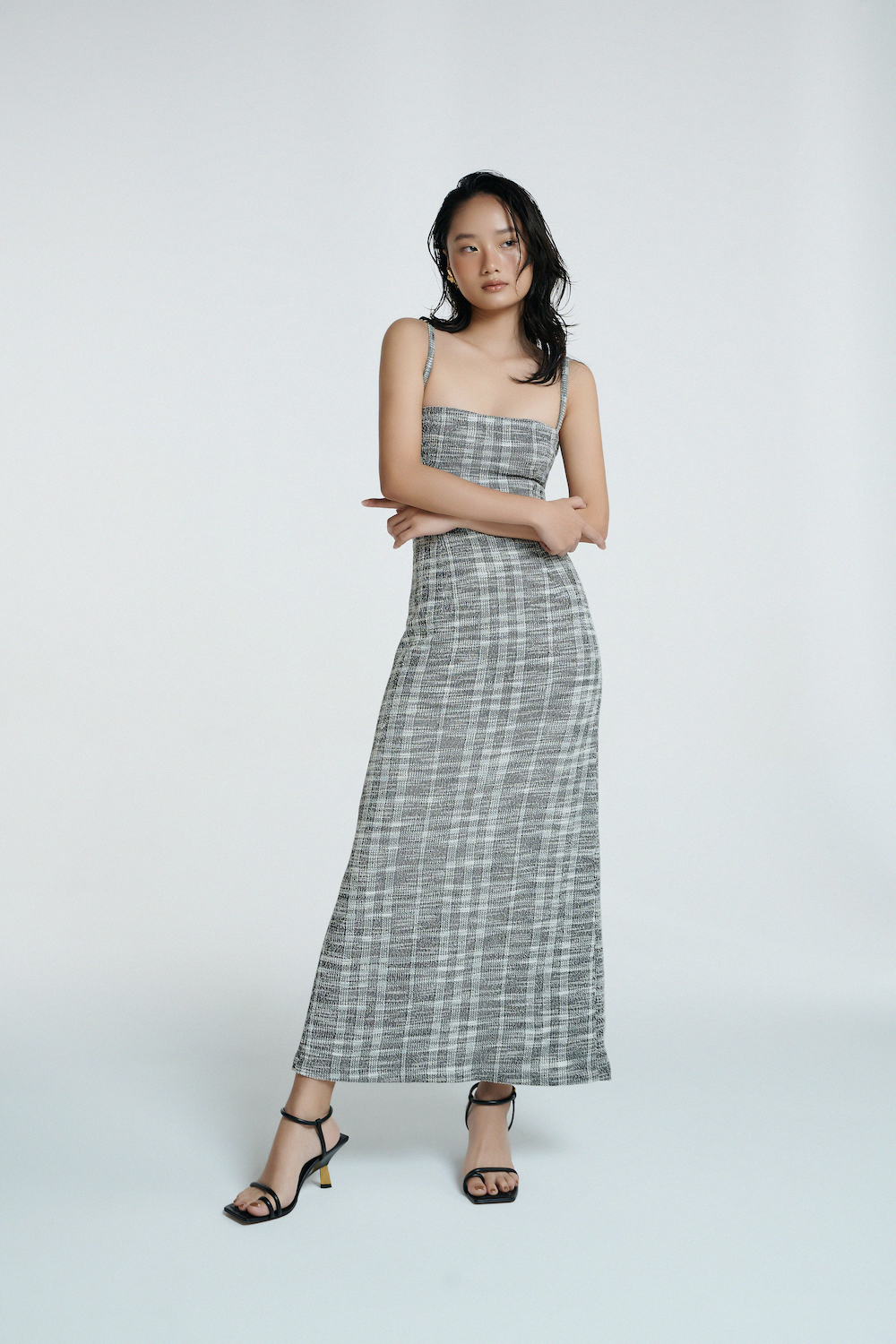 [ LAZXuhuong05 giảm 70K /499K] Đầm dáng dài ôm body CHEN - Winter Lady Dress