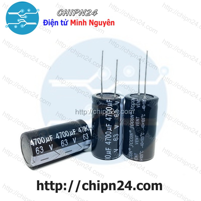 [1 con] (H91) Tụ hóa 4,700uF 63V (22x40mm) (4700uF 63V)