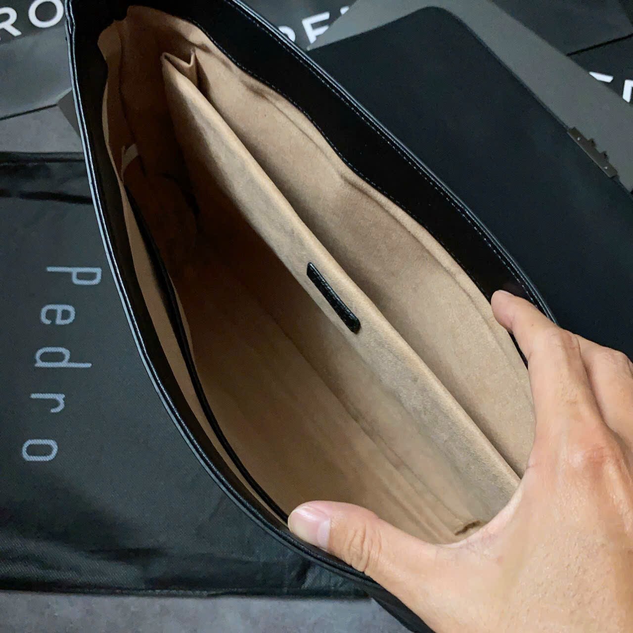 (Auth Tuồn Chính Hãng) Túi Nam PRO Chất Da Dày Dặn Size 28cm