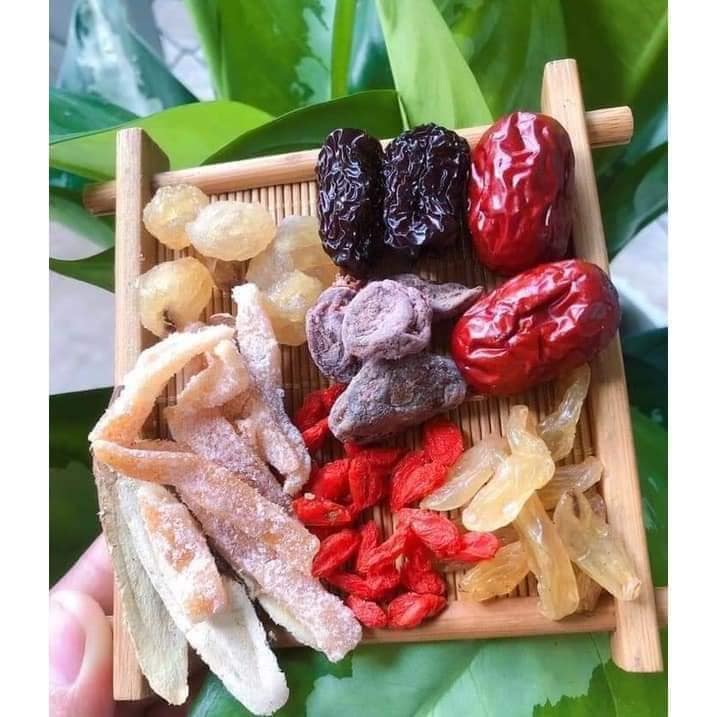 sét 30 gói trà lipton thảo mộc ( xí muội - táo đỏ - táo đen, kỷ tử,-cam thảo - long nhãn - trần bì- nho khô )-THẢO MỘC MY TEA