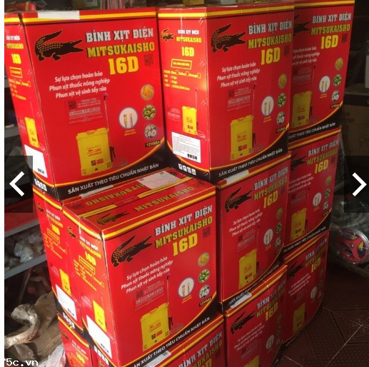 [HCM]Bình Xịt Điện 16 lít Mitsukaisho 16D