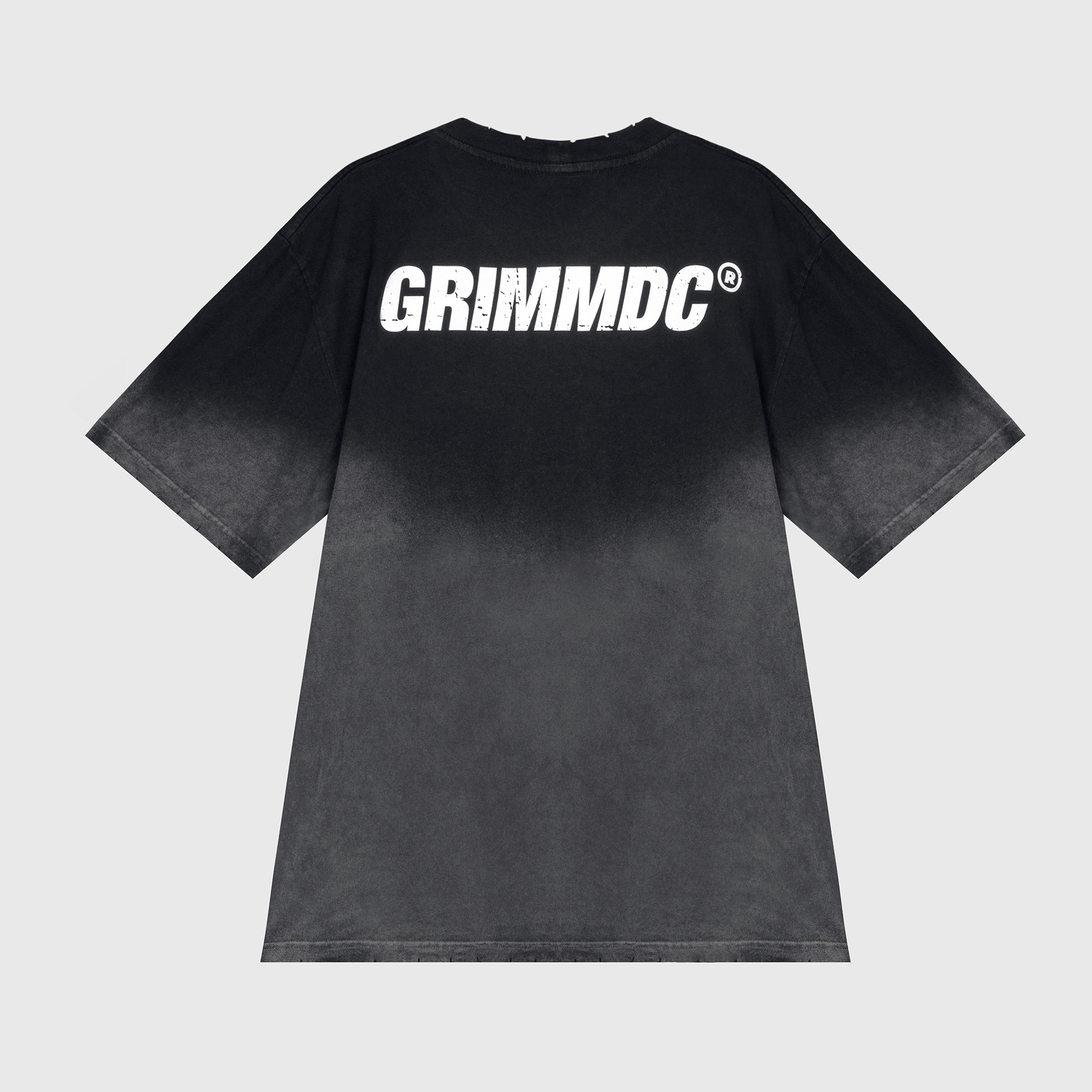 Grimm DC Signature Destroyed collection | Contrast tee // Black-grey