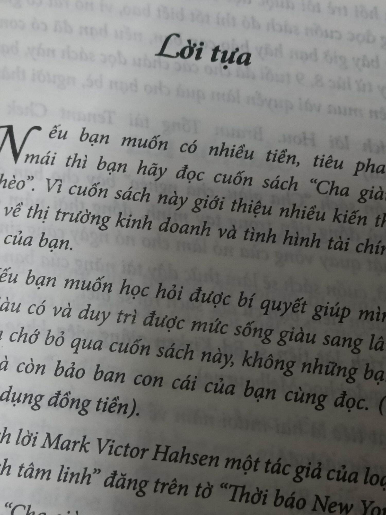 CHA GIÀU CHA NGHÈO
