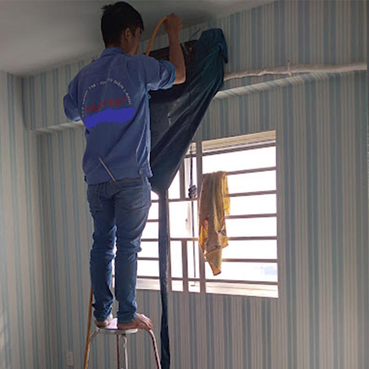 túi vệ sinh máy lạnh treo tường