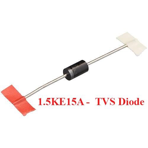 (3 cái) Điốt (diode) TVS 1.5KE15A 15V - DO-201AD