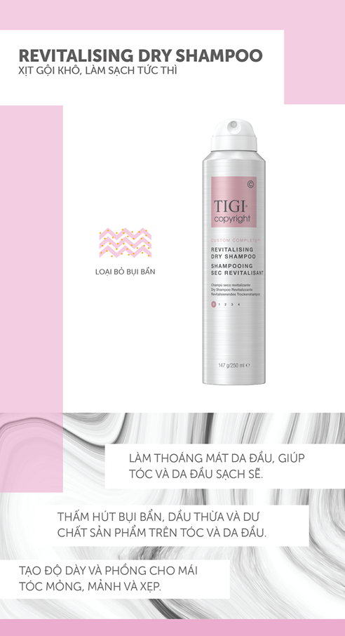 Dầu gội khô Revitalising Dry Shampoo - 250ml