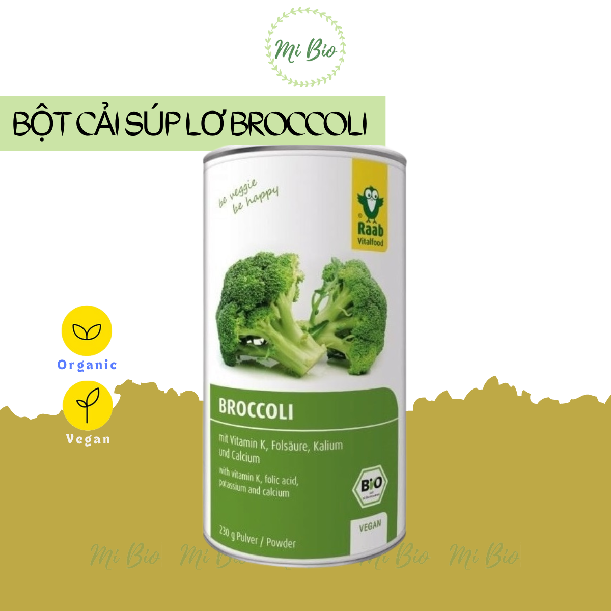 Organic Cauliflower (broccoli) powder 230g - Raab