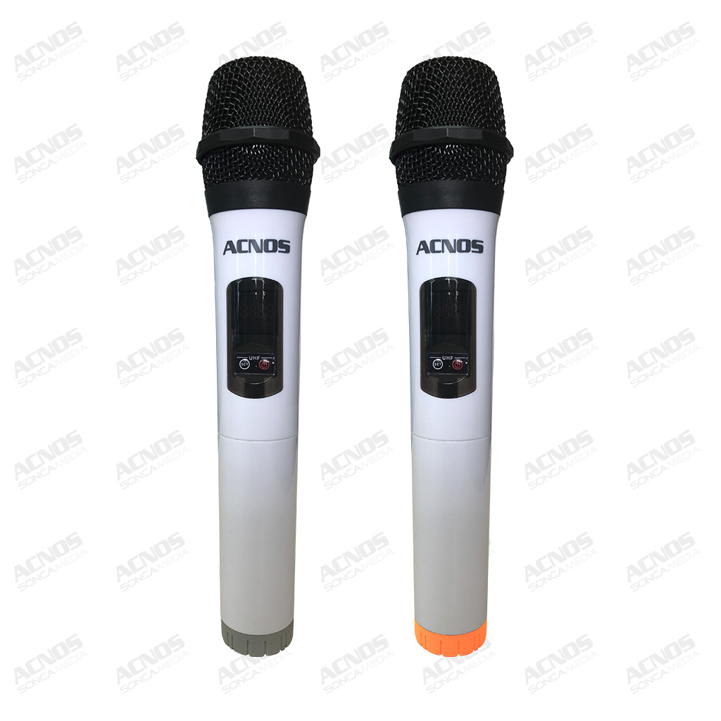 Micro không dây UHF ACNOS - Bảo hành 6 tháng [Micro rời - 1 cặp]