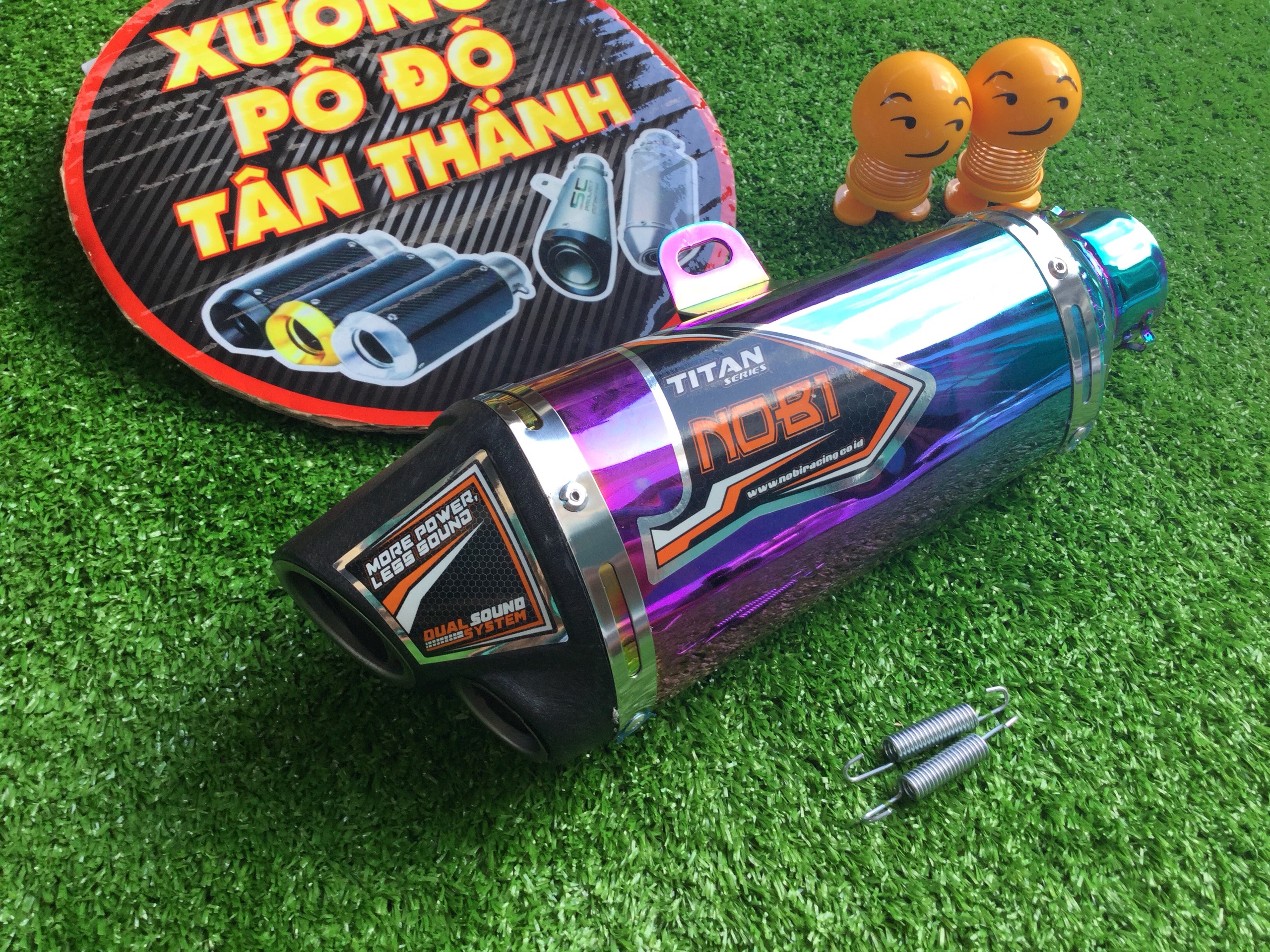 Bộ pô nobi TITAN full cổ winer, sonic,...