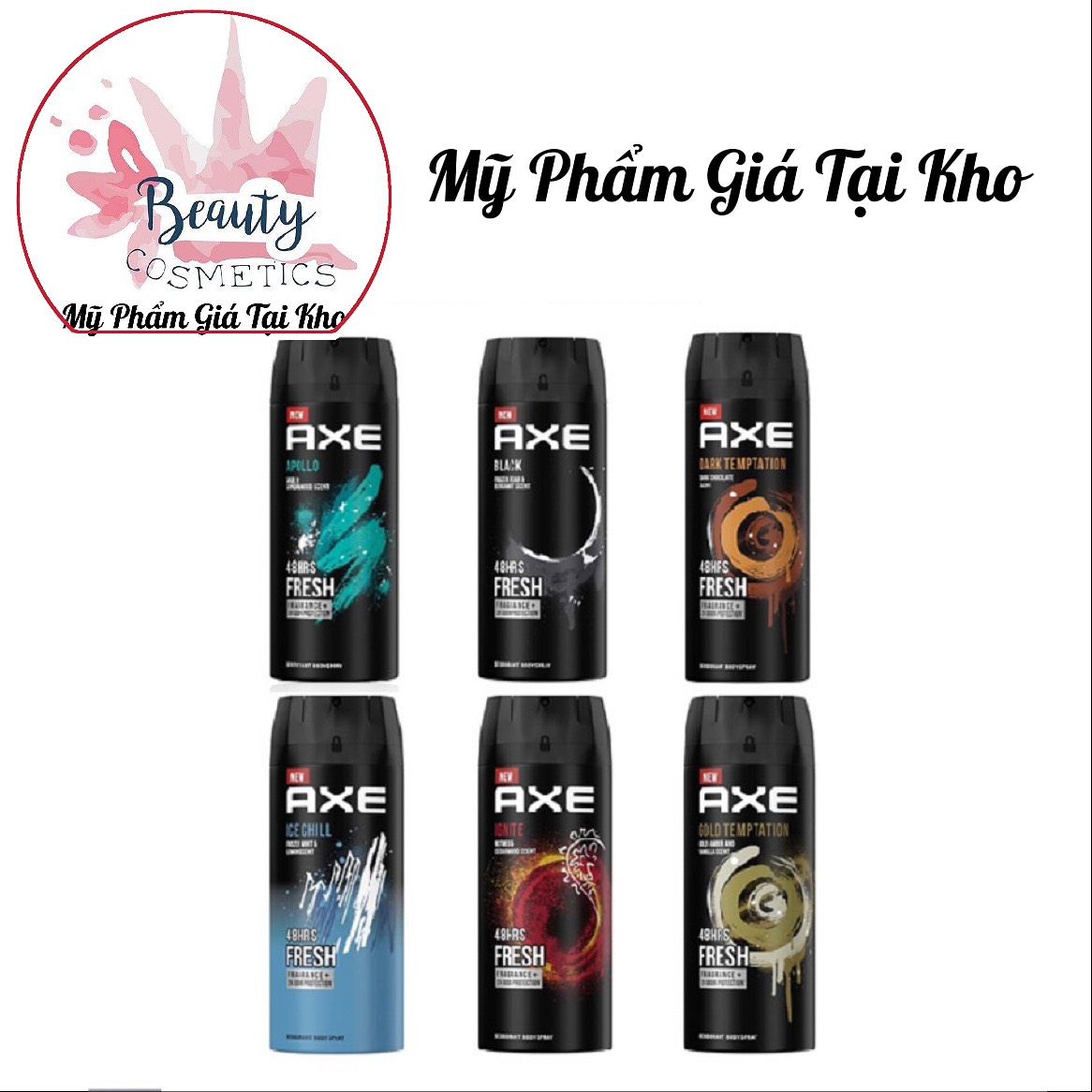 [HCM]Axe Xịt Ngăn Mùi Toàn Thân (new 135ml)