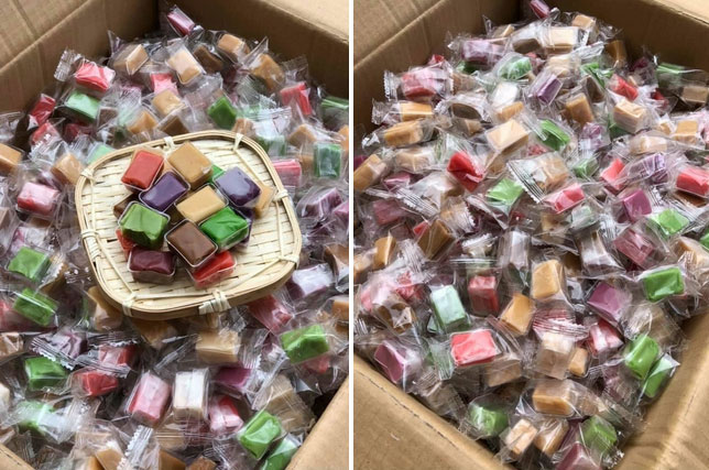 1kg kẹo dừa mix đủ vị