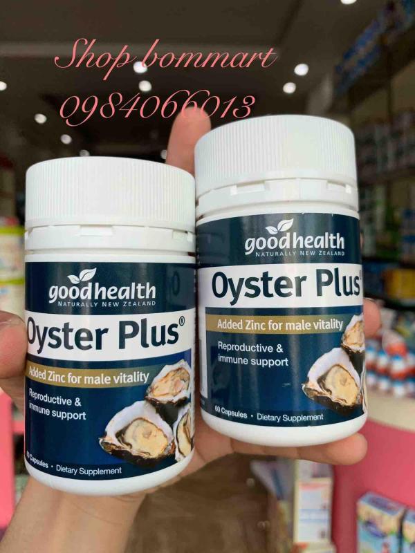 Tinh chất hàu tươi oyster plus úc tăng cường sinh lý hộp 60 viên