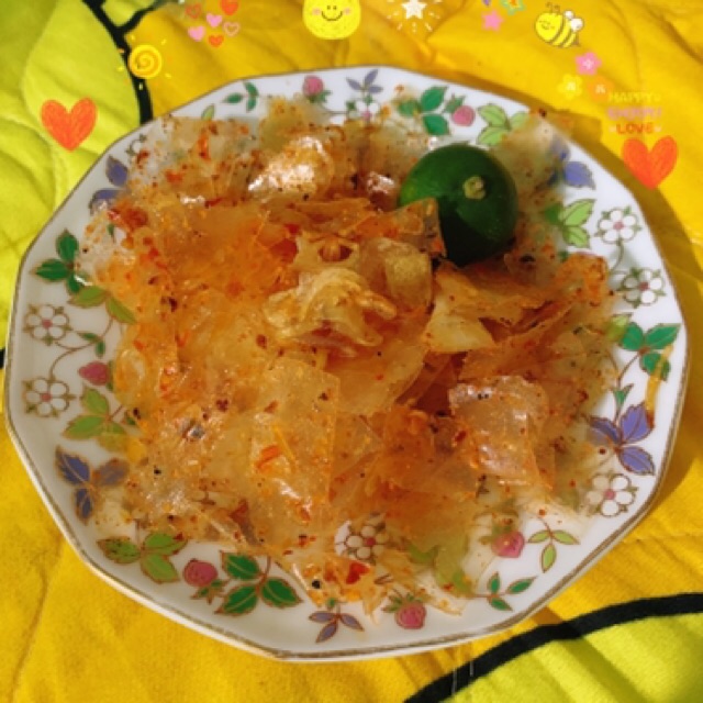 Bánh tráng vò phơi sương