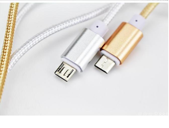 cáp sạc bọc dù cho điện thoại sam sung và dòng android