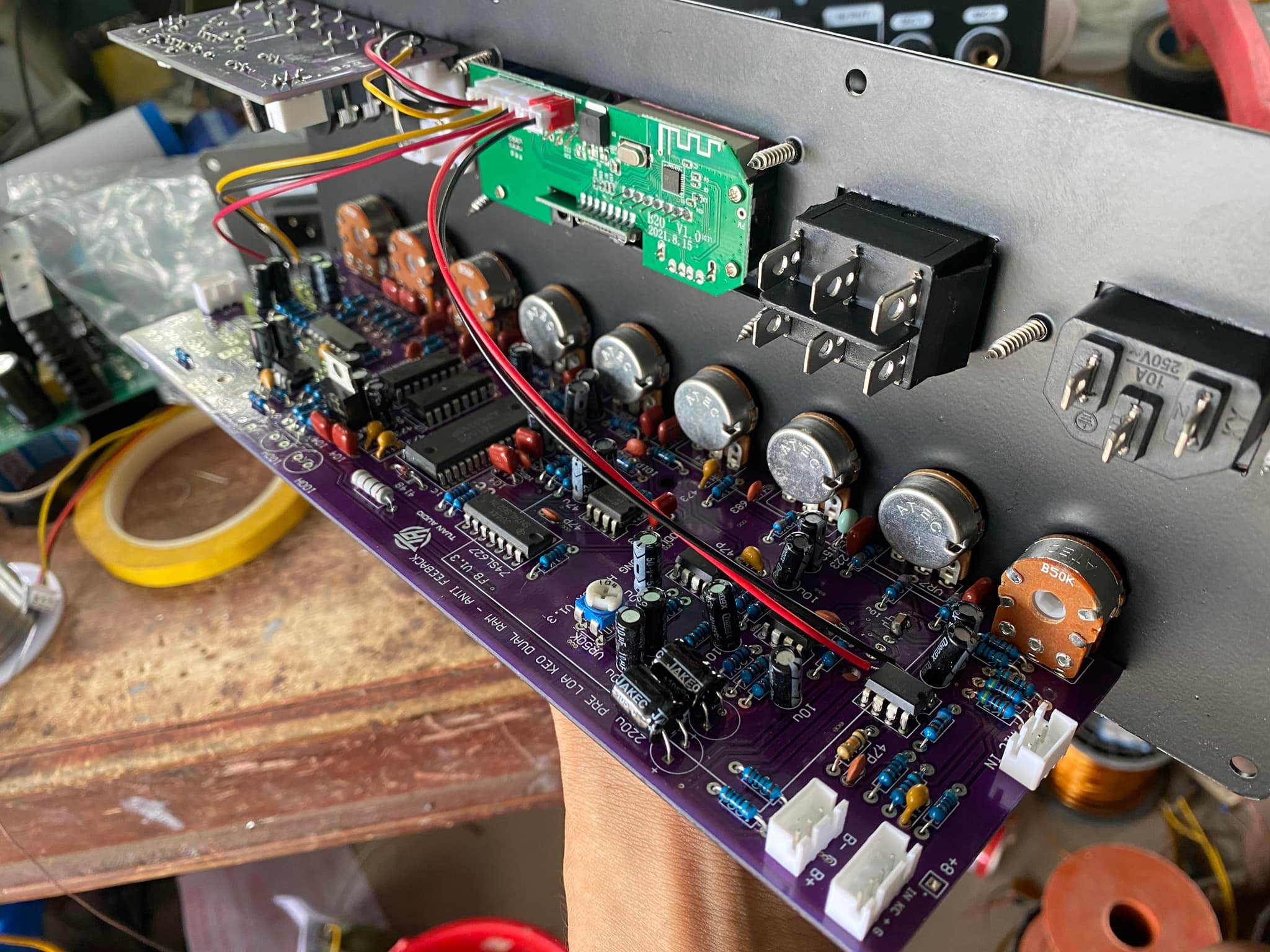 COMBO MẶT PRE LOA KÉO MTA PRO V1.4