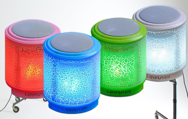Loa vi tính Loyfun H2700 đèn Led – 2.0 Nguồn USB