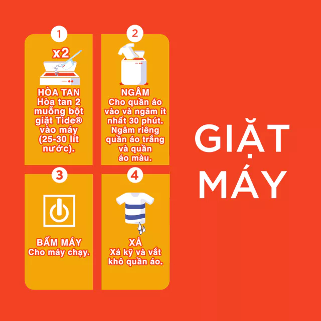Bột giặt Tide trắng đột phá hương Downy 690g