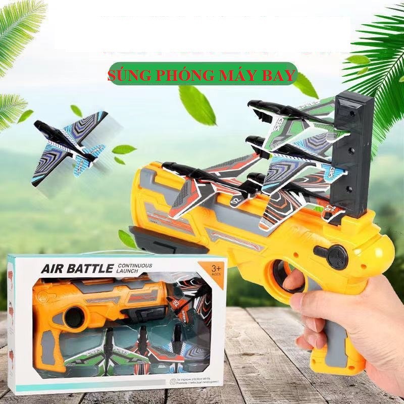 [FREE SHIP]Đồ Chơi Phóng Máy Bay Lượn Mô Hình Trẻ Em[Cửa hàng đồ chơi ĐH]