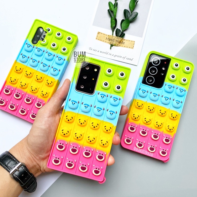 Ốp Lưng PopIt Samsung S21 Ultra , S21 Plus , S20 Plus , S10 Plus , S10 , Note 20 Ultra , Note 20 , Note 10 Plus , Note 10 ,  Note 9 , S20 FE