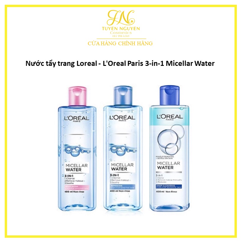 Nước tẩy trang Loreal
