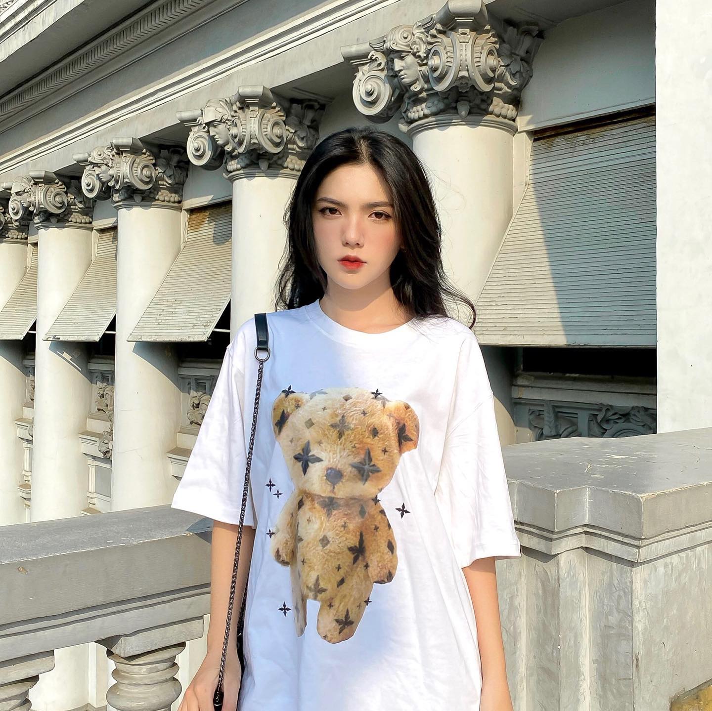 Áo thun White LDV Teddy T-Shirt