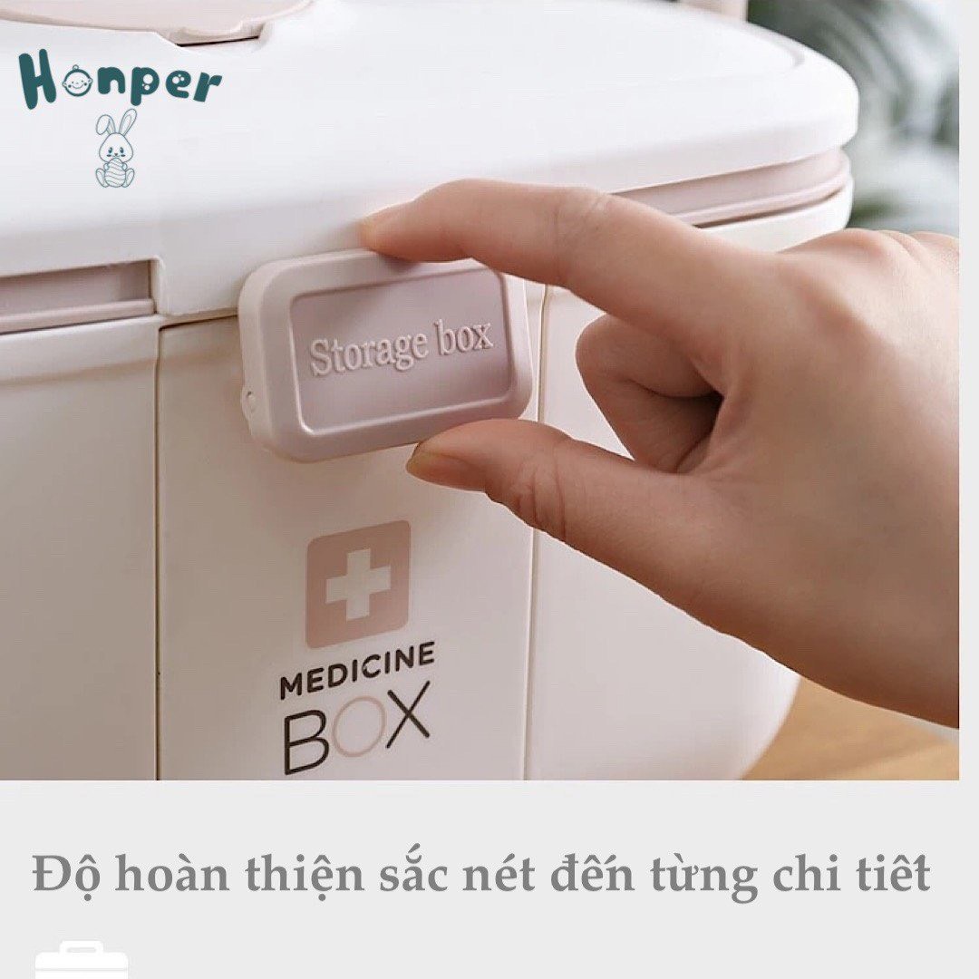 Hộp đựng thuốc/ dụng cụ chăm sóc Honper cho bé