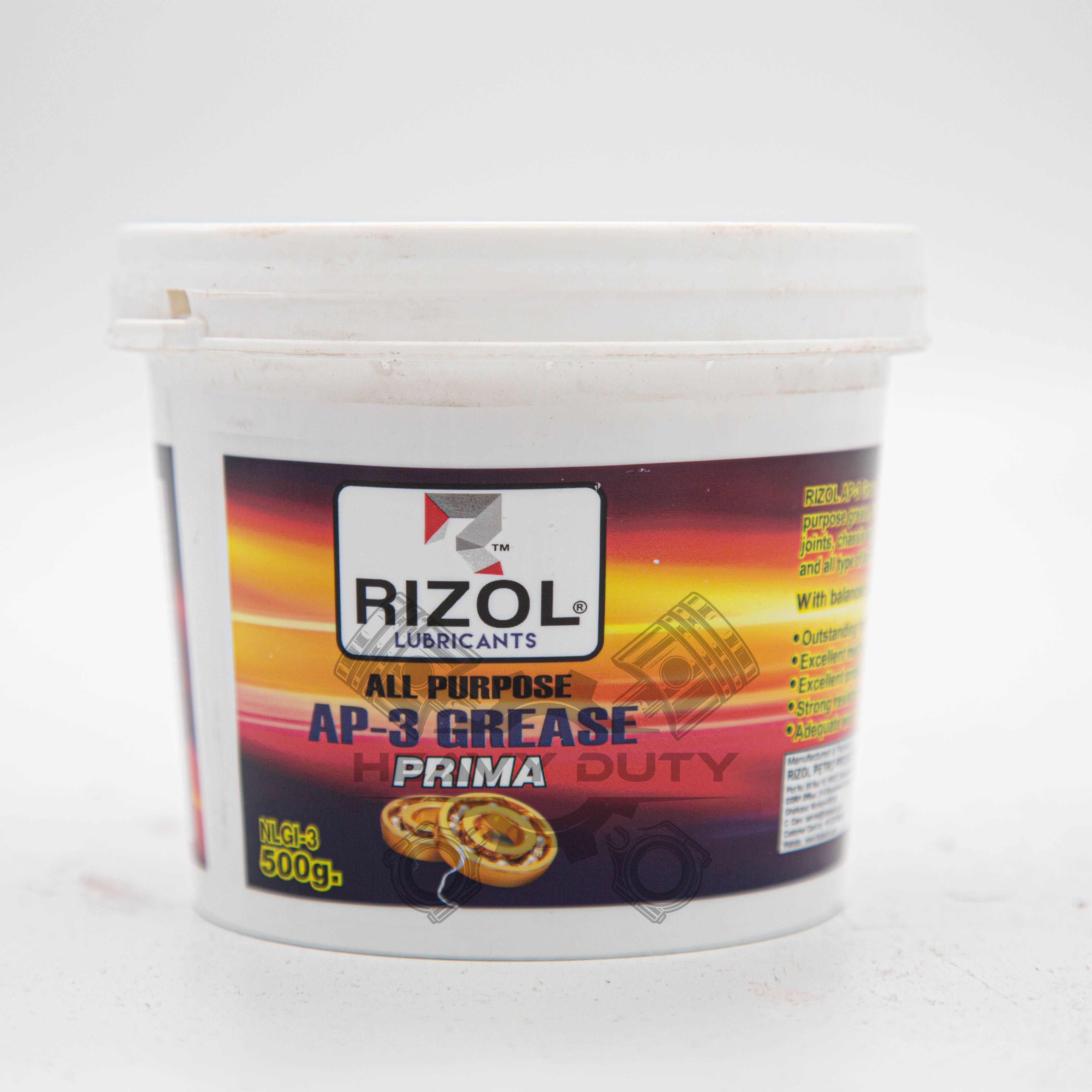 [HCM]Mỡ Bò Đa Dụng - Rizol All Purpose AP-3 Grease Prima [500G]