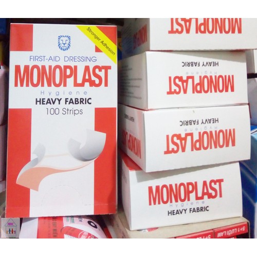 Băng Keo Cá Nhân MONOPLAST (100 miếng/Hộp)