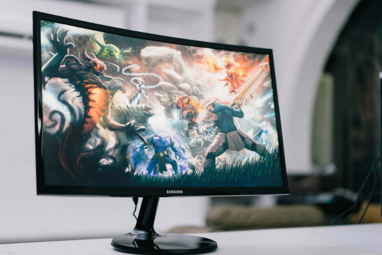 Màn hình cong 27 inch và Màn hình cong 24 inch 75Hz Full Viền Q270 Q240 Fullbox Màn Hình Máy Tính Màn hình Dell Màn hình Samsung CHUYÊN DÙNG CHO GAMER