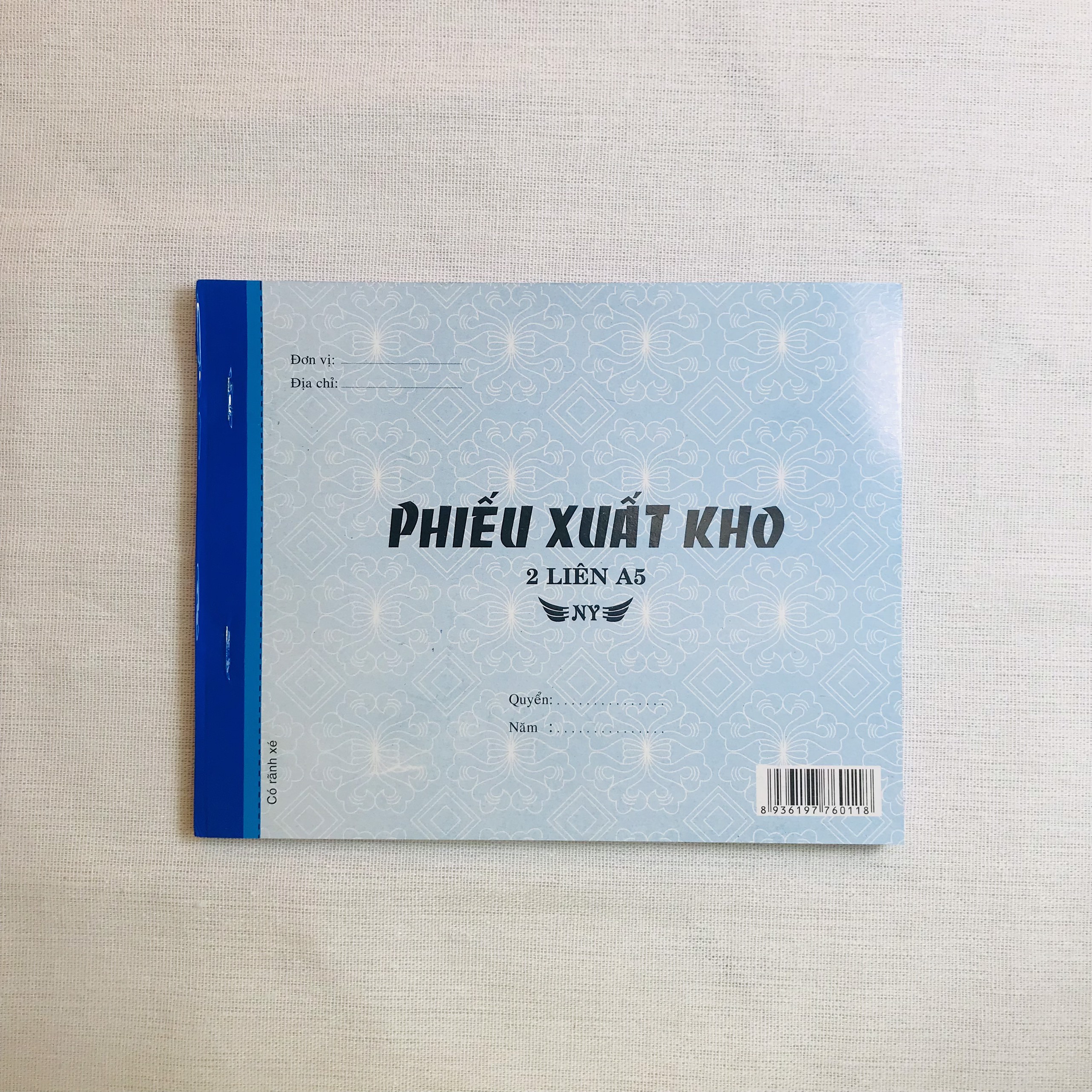 PHIẾU XUẤT KHO 2 LIÊN A5 (NY)