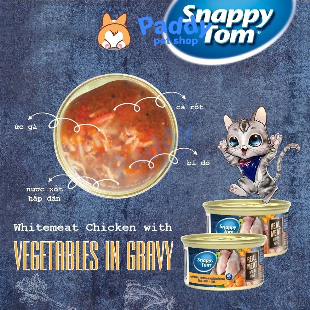 Pate Cho Mèo Snappy Tom Premium