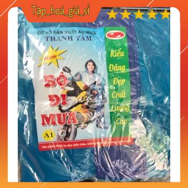 (combo 5) bộ áo mưa nilon  ( A1 )